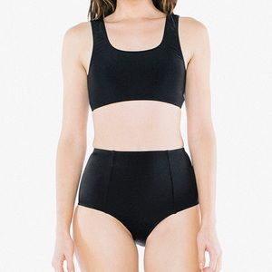 American Apparel Black Bikini Bottom